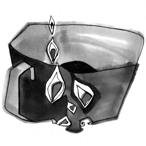 A COFFEE CUP, STUDY #1