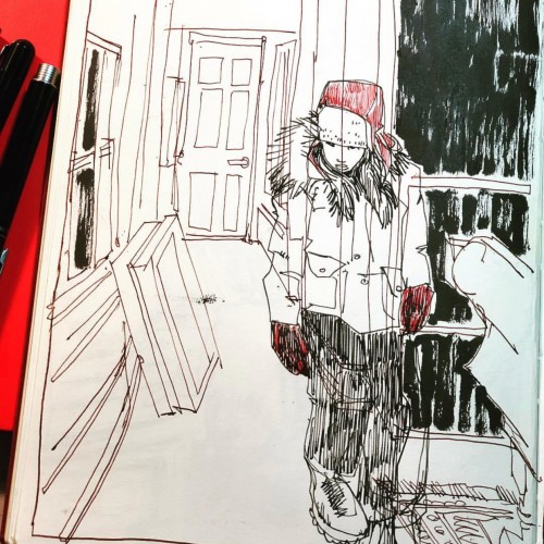 Sketchbook Fountain Pen Drawings