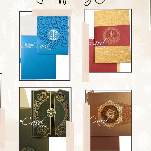 Elegant Sikh Wedding Cards Designs for Modern Weddings