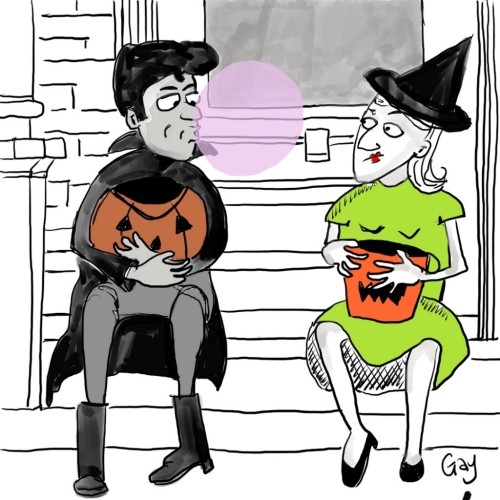 The Trick or Treating Vampire
