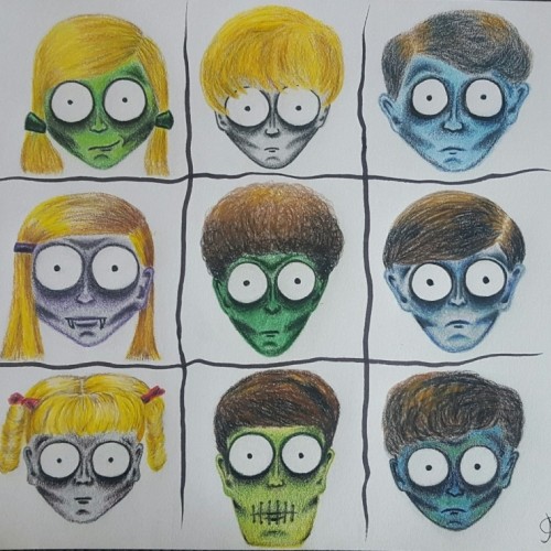 Ghoul Brady Bunch