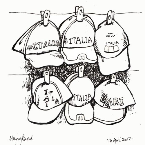 Six Italian Caps